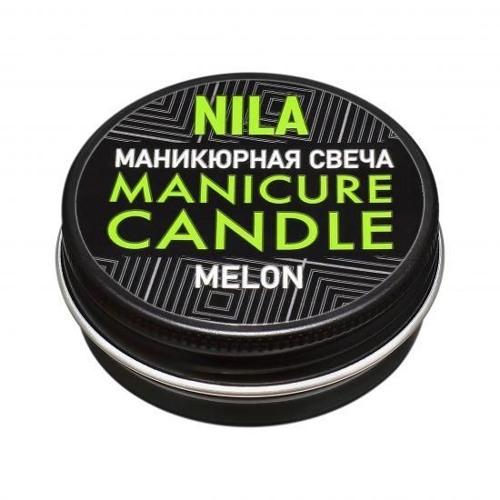 Nila Spa Massage Candle свеча массажная для маникюра Дыня, 30мл 002693 фото