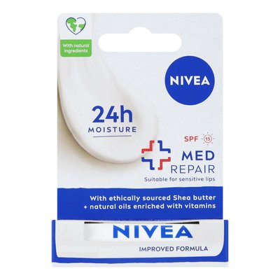 Бальзам для губ Nivea Med Repair 4.8 г 003939 фото