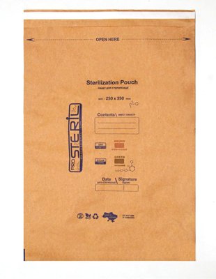 Крафт-пакеты 250*350 мм ProSteril для стерилизации (100 шт/уп) 002547 фото