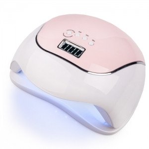 Лампа для манікюру UV+LED SUN BQ-V5 120W MACAROON PINK 002517 фото