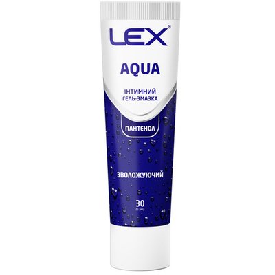 Гель-смазка Lex Aqua 30 мл 002406 фото