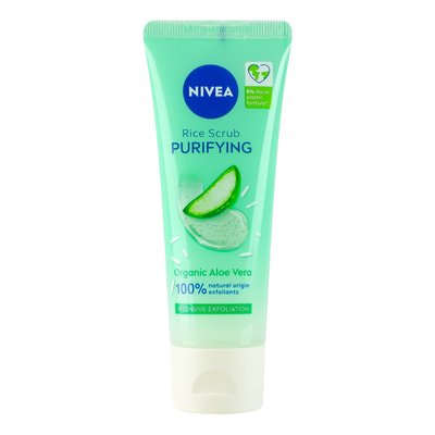 Рисовый скраб для лица Nivea Очищающий 75 мл 003941 фото