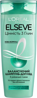 Шампунь L'Oréal Paris Elseve Цінність 3 глин 400 мл 003943 фото