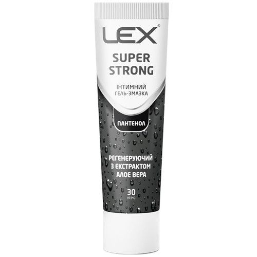 Гель-змазка регенеруючий Lex Super Strong Алое вера 30 мл 002410 фото