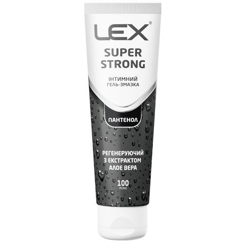 Гель-змазка регенеруючий Lex Super Strong Алое вера 100 мл 002411 фото