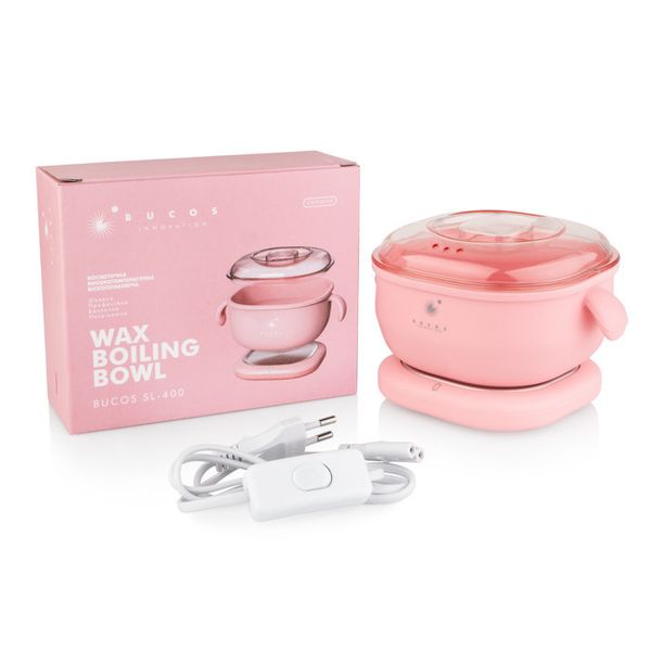 Воскоплав BUCOS SL-400 PINK Silicone Edition на 100W та 400 мл. 002681 фото