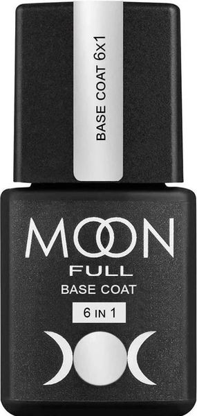 База для ногтей 6 в 1 Moon Full Amazing 6x1 Base Coat 8 ml 003989 фото