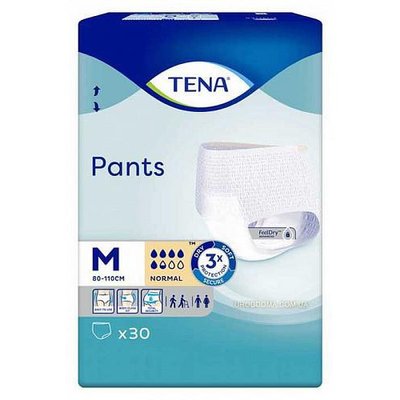 Tena Підгузники-трусики для дорослих Pants Normal Medium 2*30см (30 шт/уп) 001825 фото