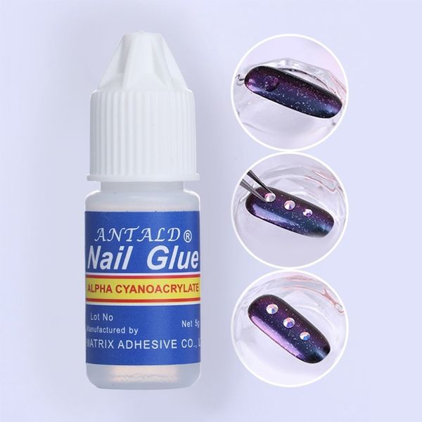 Клей для искусственных и натуральных ногтей Nail Glue 3гр 003346 фото