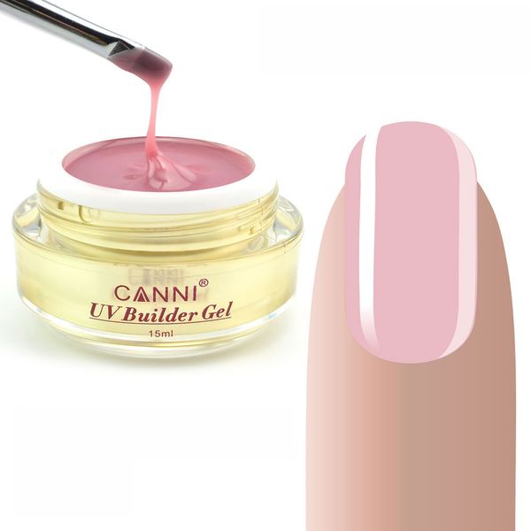 Конструирующий гель CANNI 303 Light Pink, 15 ml 003786 фото