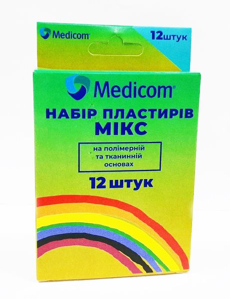 Набор пластырей Medicom 12шт/упаковка МИКС 001017 фото