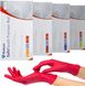 Нитриловые перчатки Medicom SafeTouch Advanced Red, плотность 4 г. - красные (100 шт) 001287 фото 1