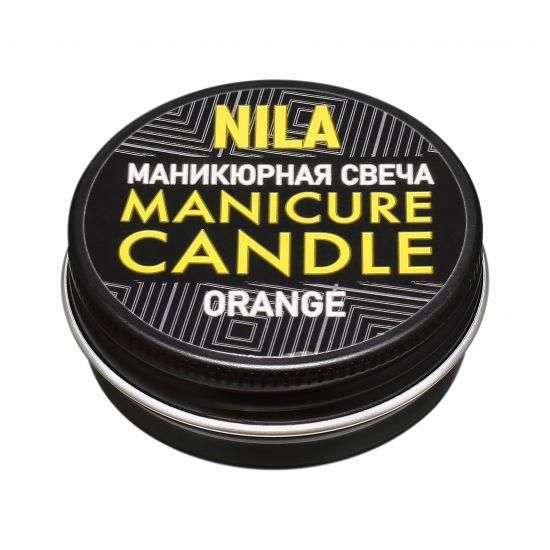 Nila Spa Massage Candle свічка масажна для манікюру Апельсин, 30мл 002692 фото